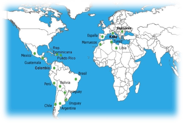 Mapa del Mundo